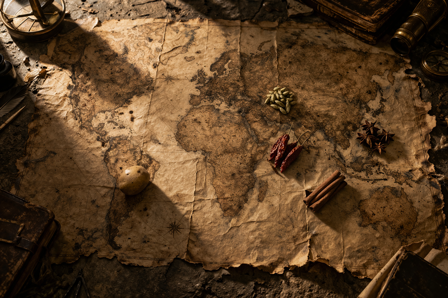 カレーの地政学図